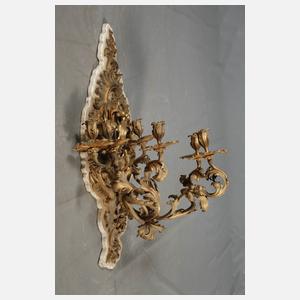 Paar übergroße Wandappliken