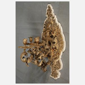 Paar übergroße Wandappliken