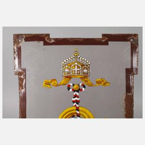 Emailleschild Telegraphenhilfstelle