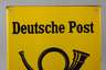 Emailleschild Deutsche Post