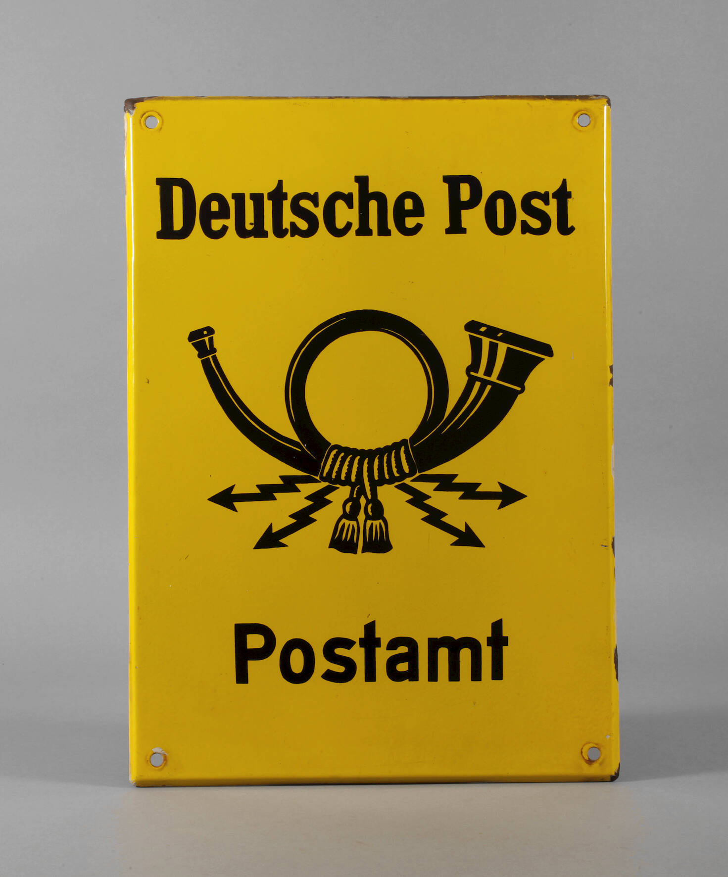 Emailleschild Deutsche Post