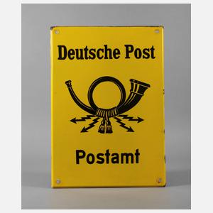 Emailleschild Deutsche Post