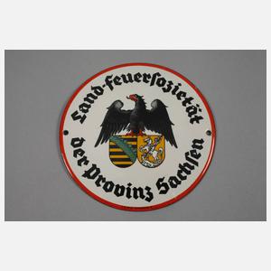 Fünf Emailleschilder