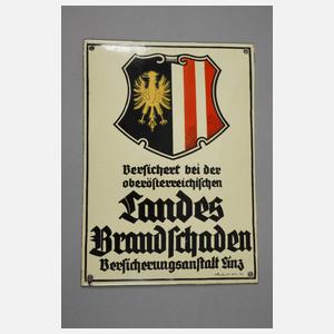 Fünf Emailleschilder