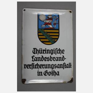 Vier Emailleschilder