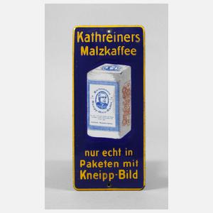 Kleines Emailleschild Kathrein