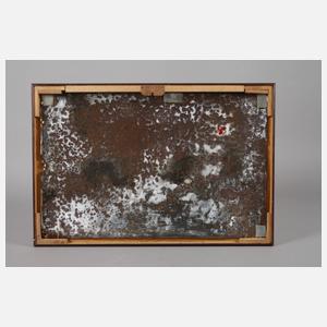 Emailleschild Hauswaldt