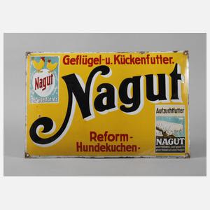 Emailleschild Nagut