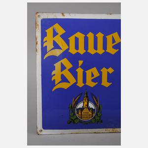 Emailleschild Brauerei Ernst Bauer