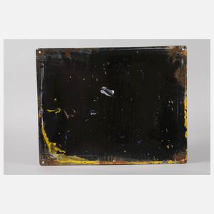 Emailleschild Brauerei Ernst Bauer