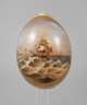Großes Osterei mit Marinemalerei