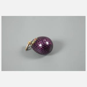 Eianhänger mit Emaille