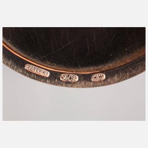 Feine Dose in der Art von Peter Carl Fabergé