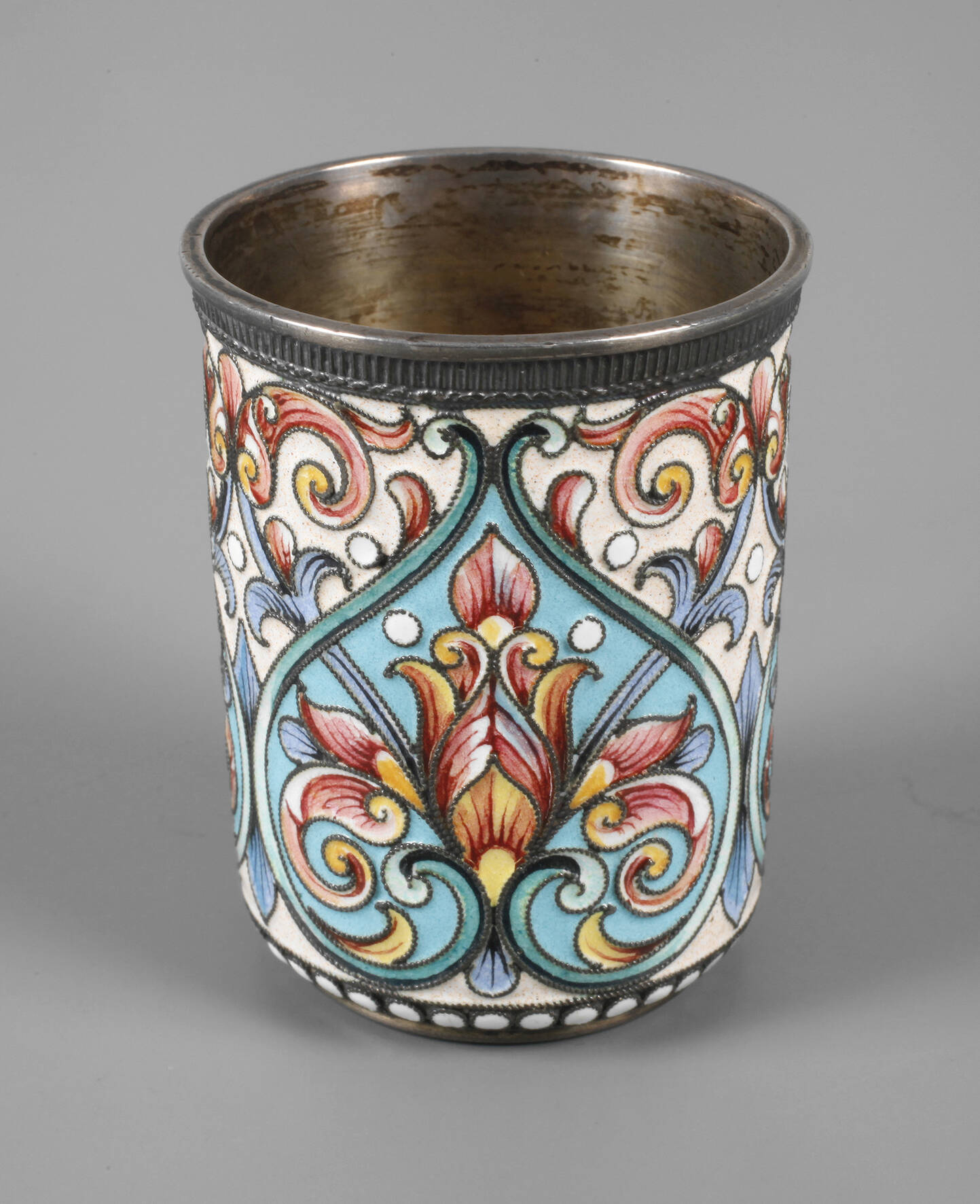 Wodkabecher Cloisonné