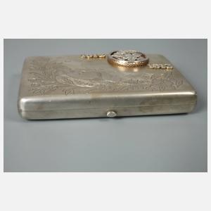 Zigarettendose Silber