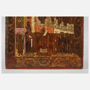 Ikone Gottesmutter von Pokrov