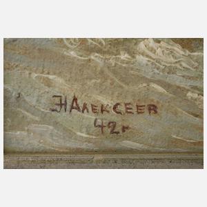 N. Alekseev, Russische Winterlandschaft