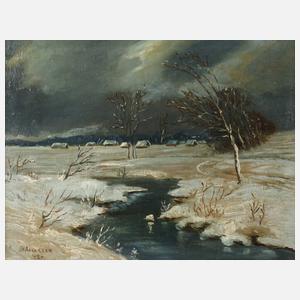 N. Alekseev, Russische Winterlandschaft