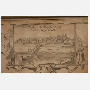 Johann Baptista Homann, Karte Kaspisches Meer