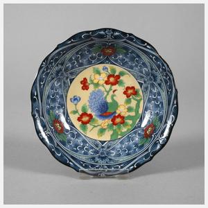 Schale mit Pfauenmotiv