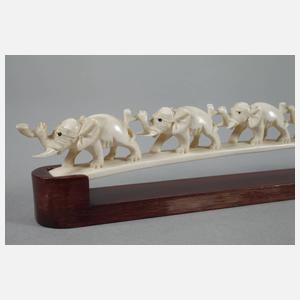 Elfenbeinschnitzerei