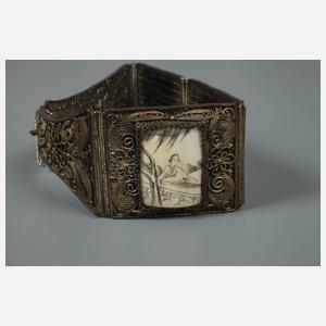 Silberarmband China