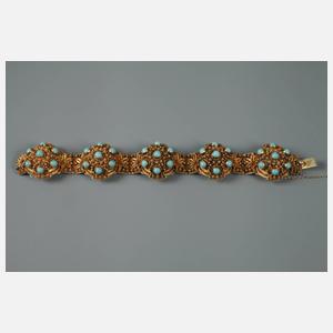 Armband mit Türkisen