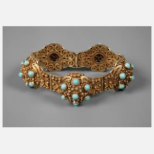 Armband mit Türkisen