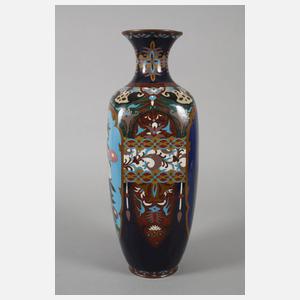 Große Vase Cloisonné