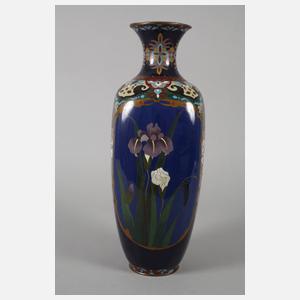 Große Vase Cloisonné