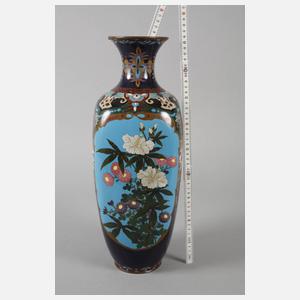 Große Vase Cloisonné