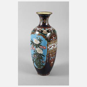 Große Vase Cloisonné