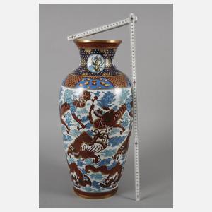 Große Vase Cloisonné