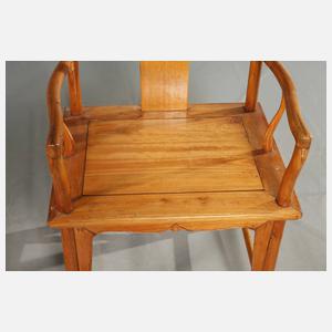 Paar Armlehnstühle China