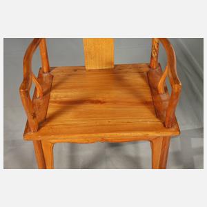 Paar Armlehnstühle China