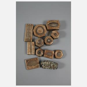 Großes Konvolut Gewichtssätze und Zubehör