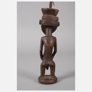 Geschnitzte Fetischfigur