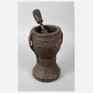 Mörser Afrika mit Pistill