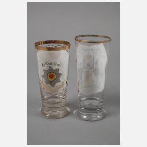 Zwei Reservistengläser Berlin