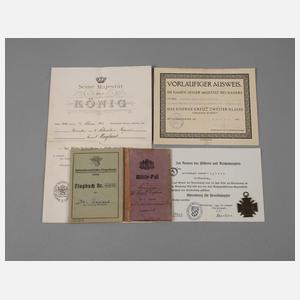 Nachlass 1. Weltkrieg