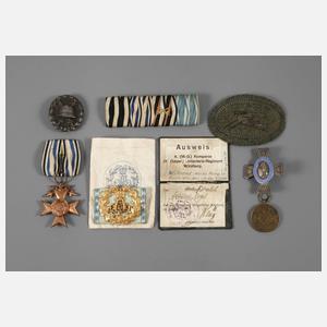 Ordensnachlass 1. Weltkrieg, Bayern