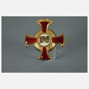 Franz-Josef-Kreuz in Gold