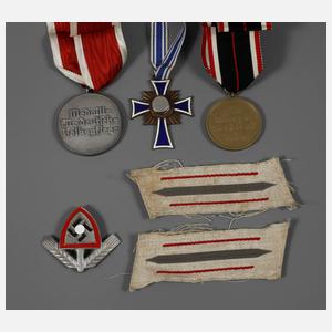 Konvolut Orden 3. Reich