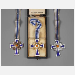 3 x Mutterkreuz 1938