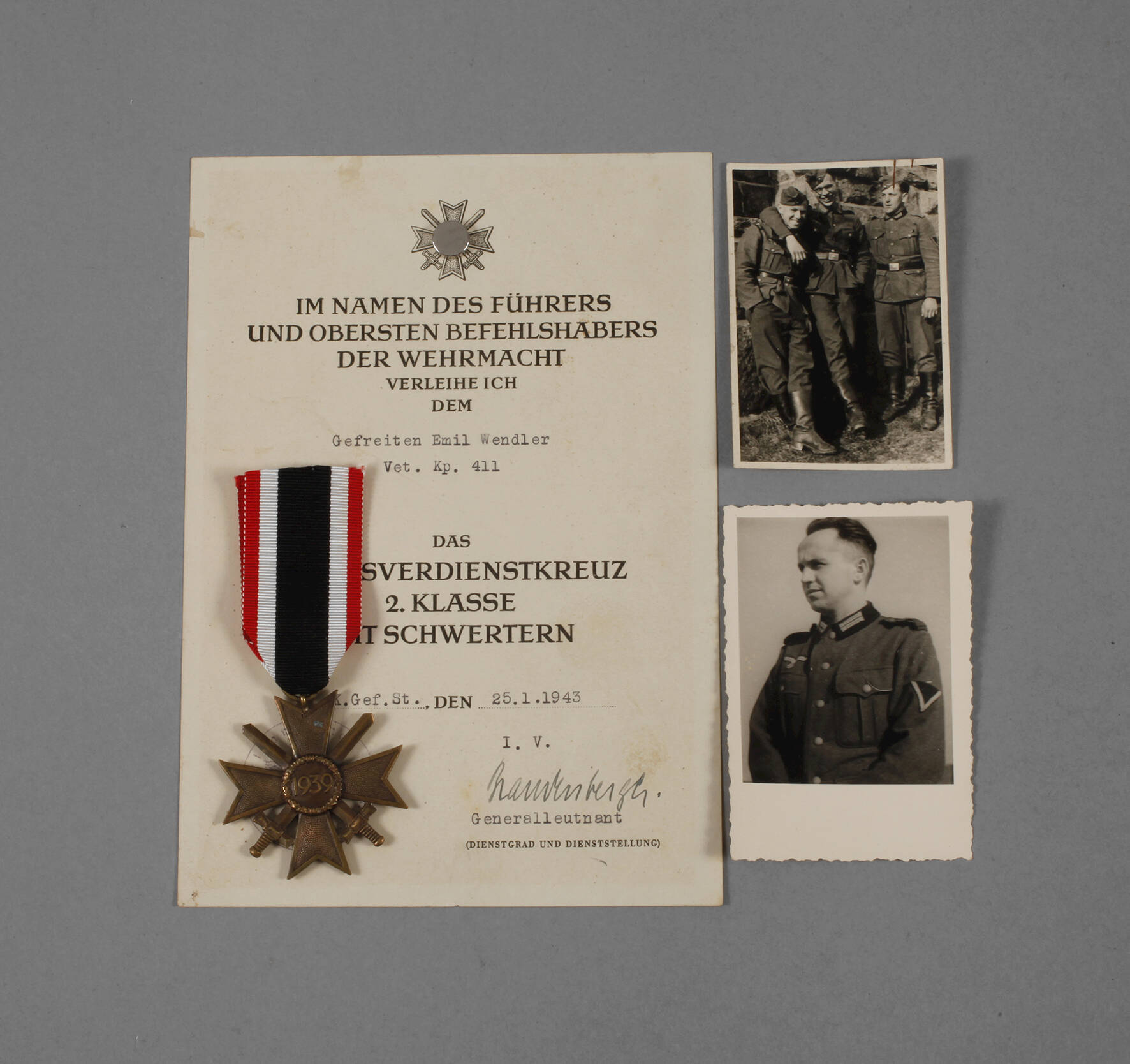 Nachlass 2. Weltkrieg