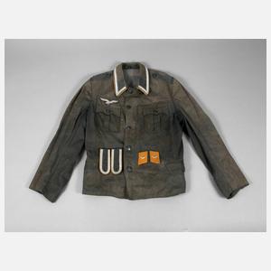 Fliegerjacke und Effekten 2. Weltkrieg