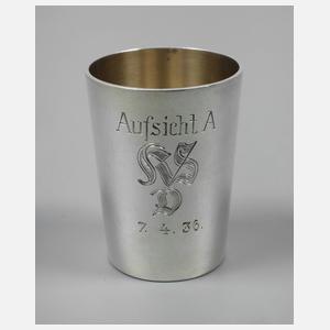 Silberbecher Kriegsschule Dresden