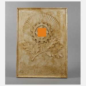 Tafel "Deutsche Arbeitsfront"