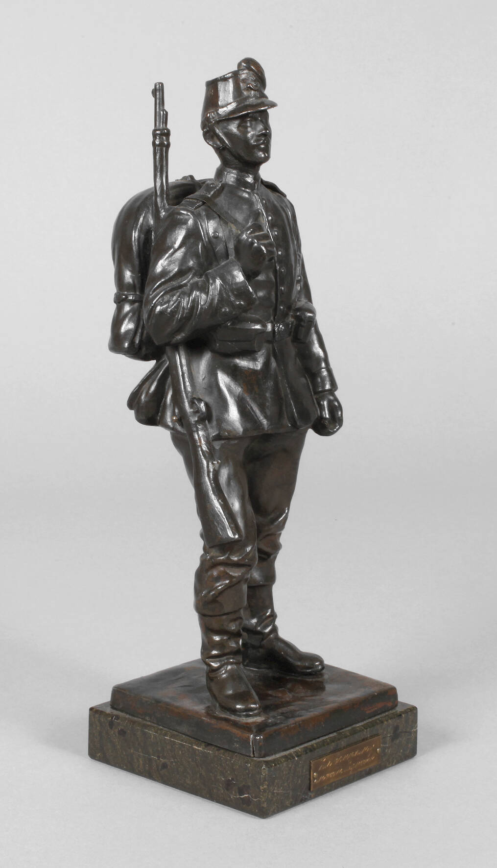 Reservistenplastik, sächs. Jäger Regiment