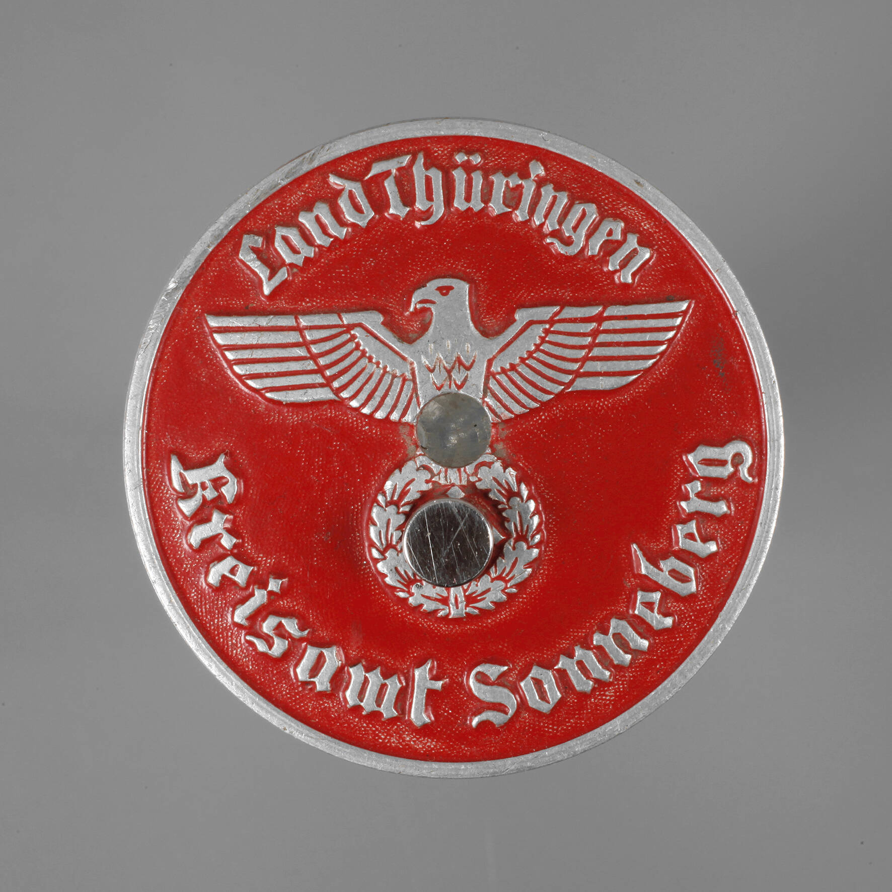 Nummernschildplakette Thüringen